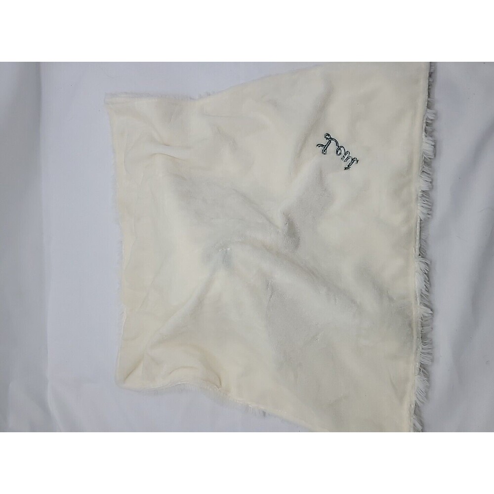 Elegant Baby White Lamb Lovey Security Blanket Replacement 10" X 10" Leui - Picture 15 of 16